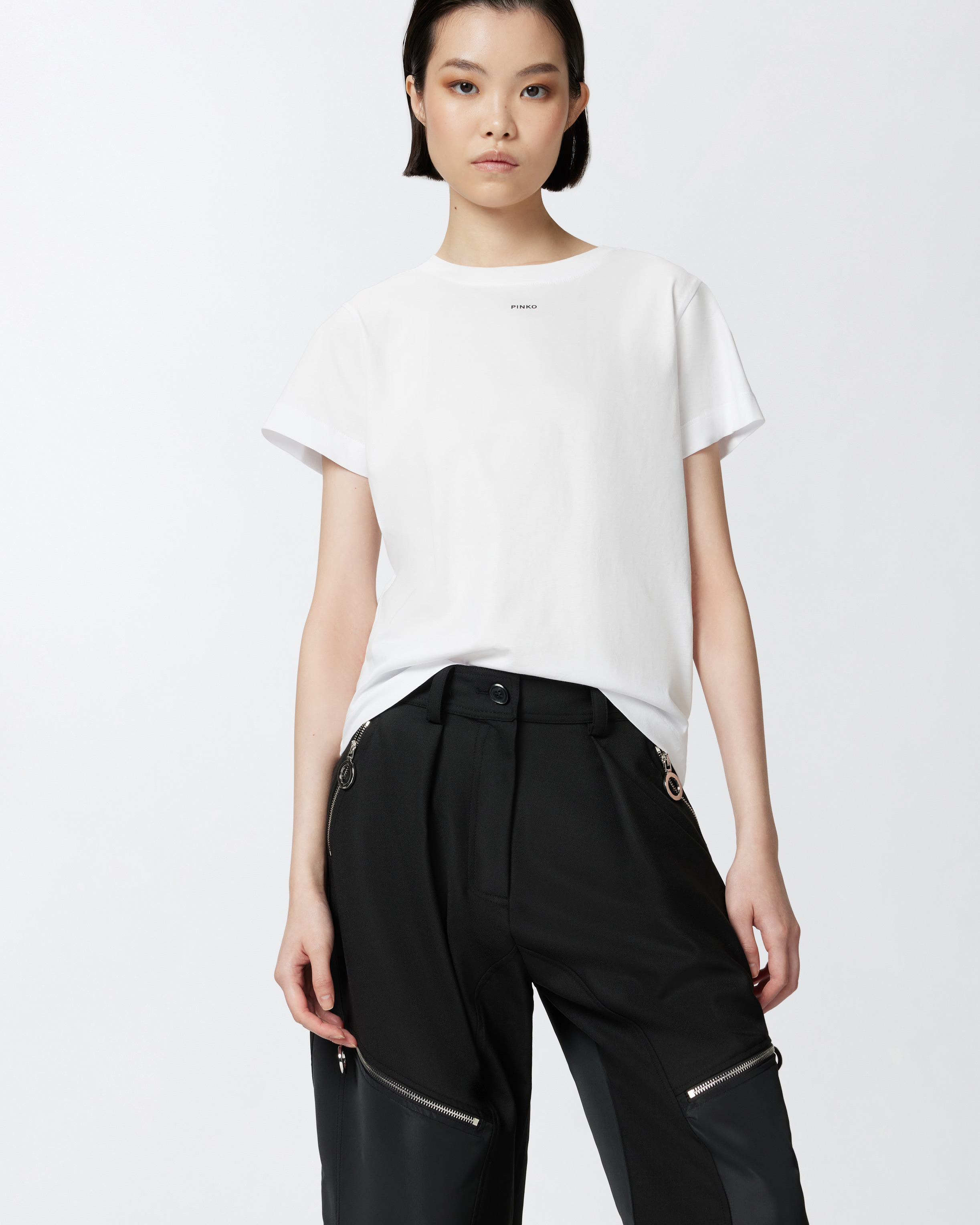 T-SHIRT MINI LOGO PINKO - 3