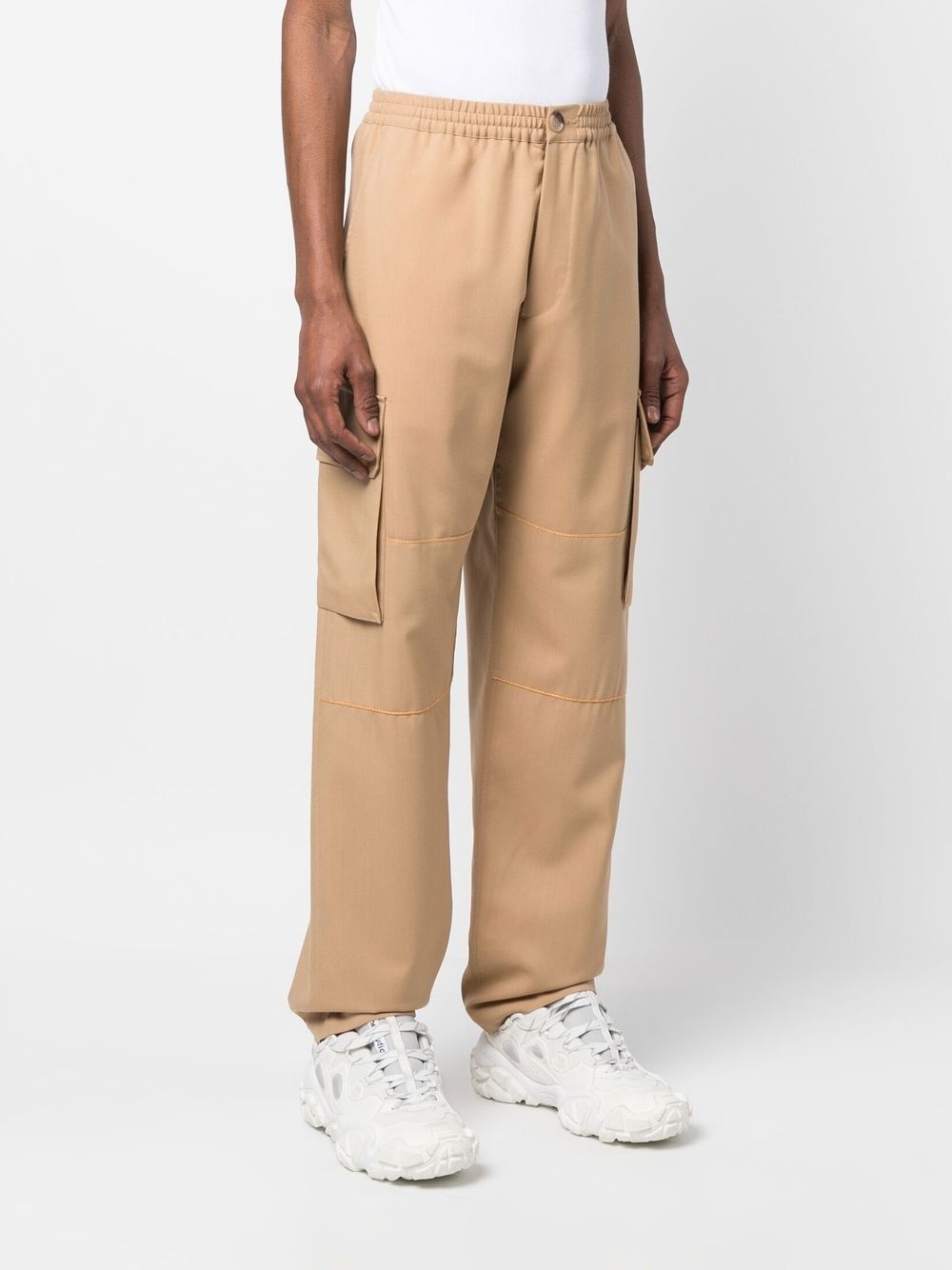 straight-leg cargo pants - 3