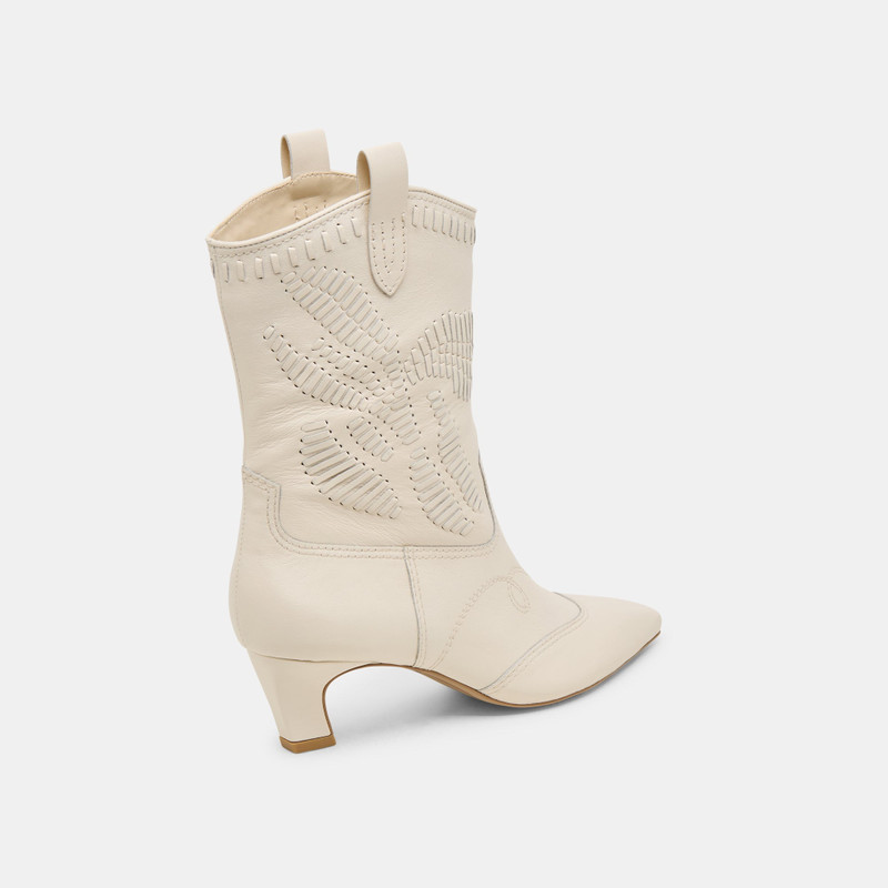 TAVLA BOOTS OFF WHITE LEATHER 5