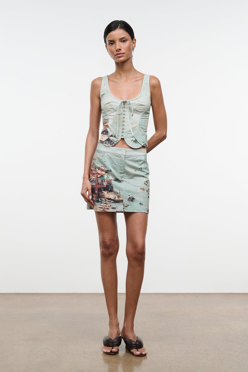 STAUD DARIA SKIRT ENDLESS SUMMER 1