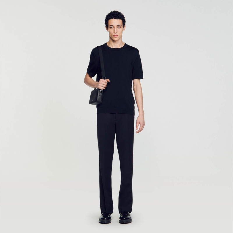 Sandro KNITTED T-SHIRT outlook