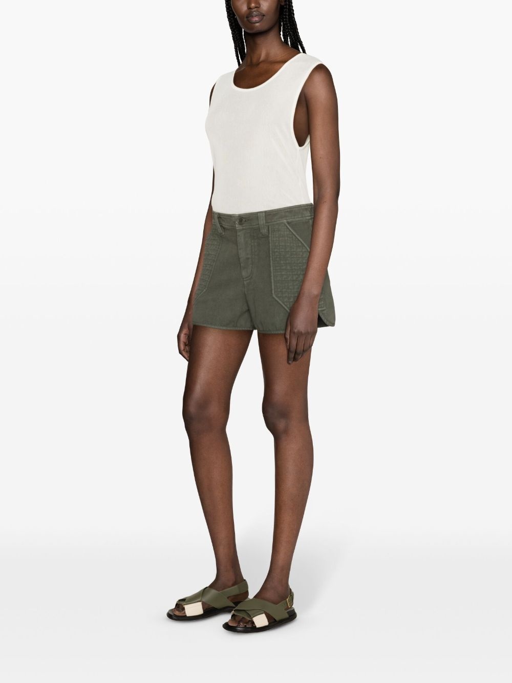 Sei twill mini shorts - 3