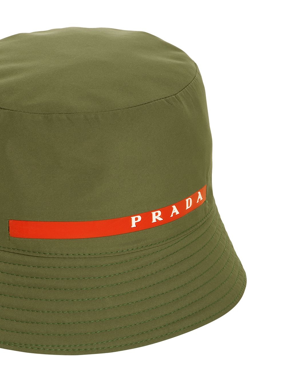 logo patch bucket hat - 2