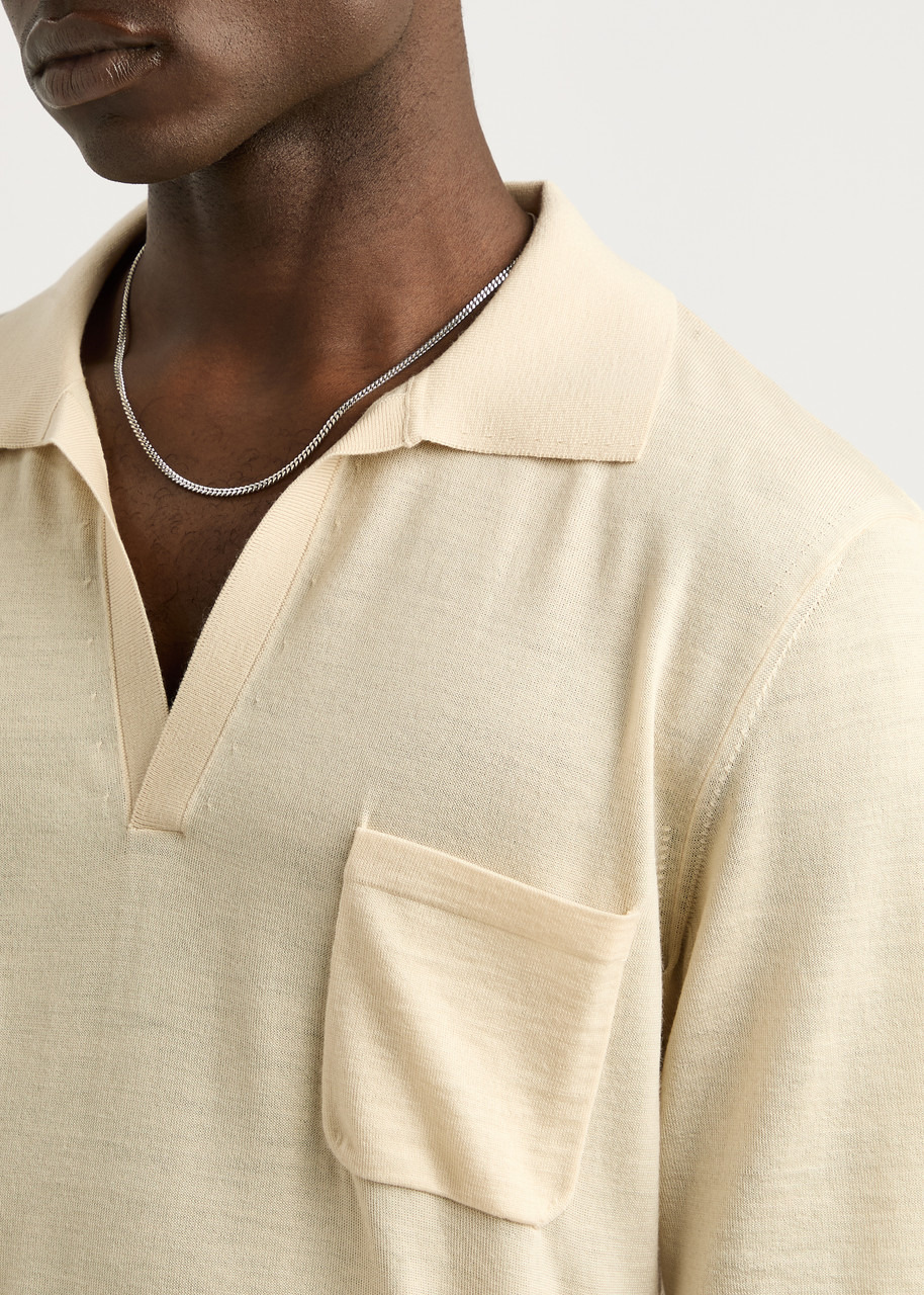 Wool polo shirt - 5