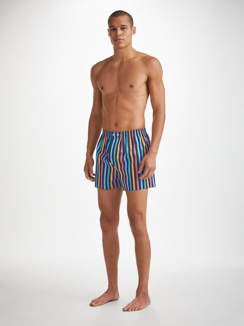 Men's Classic Fit Boxers Wellington 56 Cotton Multi - 2