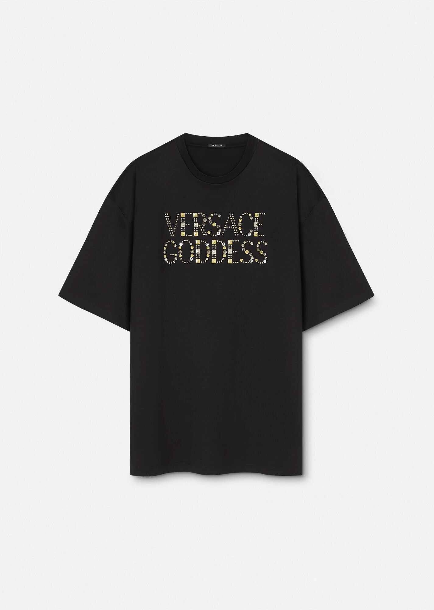 Versace Black Studded Shirt