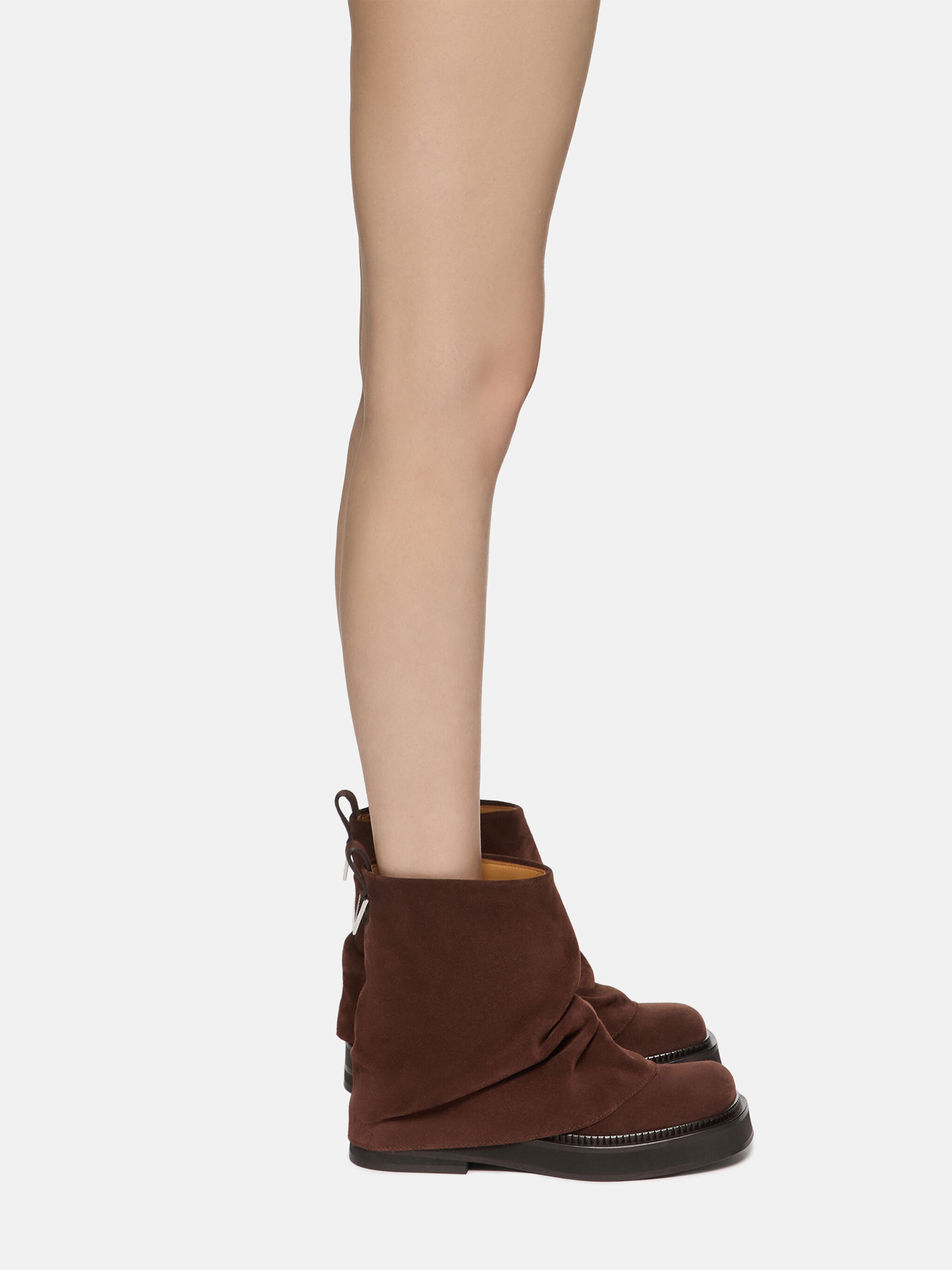 ''MINI ROBIN'' COMBAT BOOT BROWN - 2