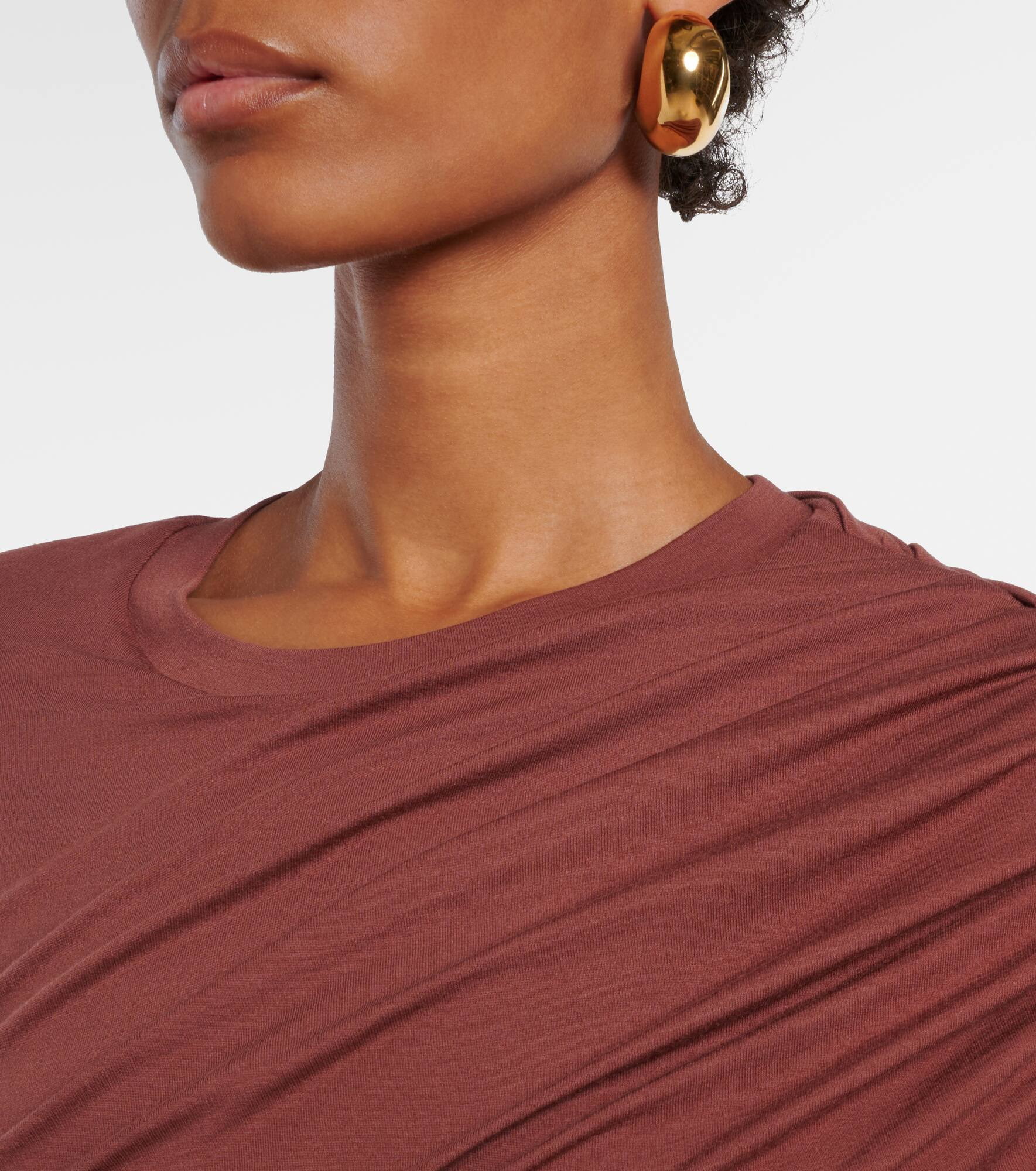Dressi draped jersey top - 4