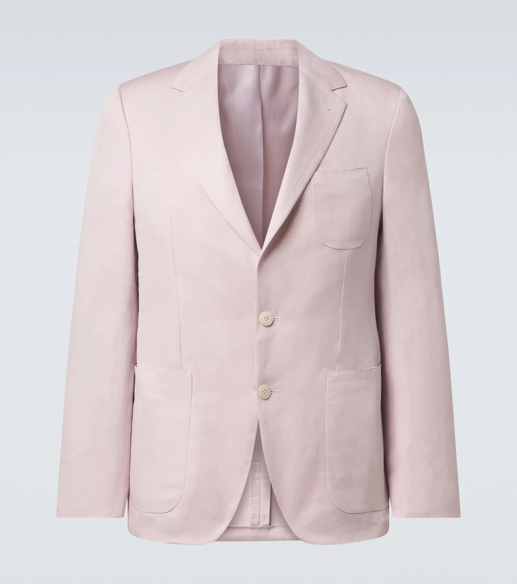 Linen and silk blazer - 1