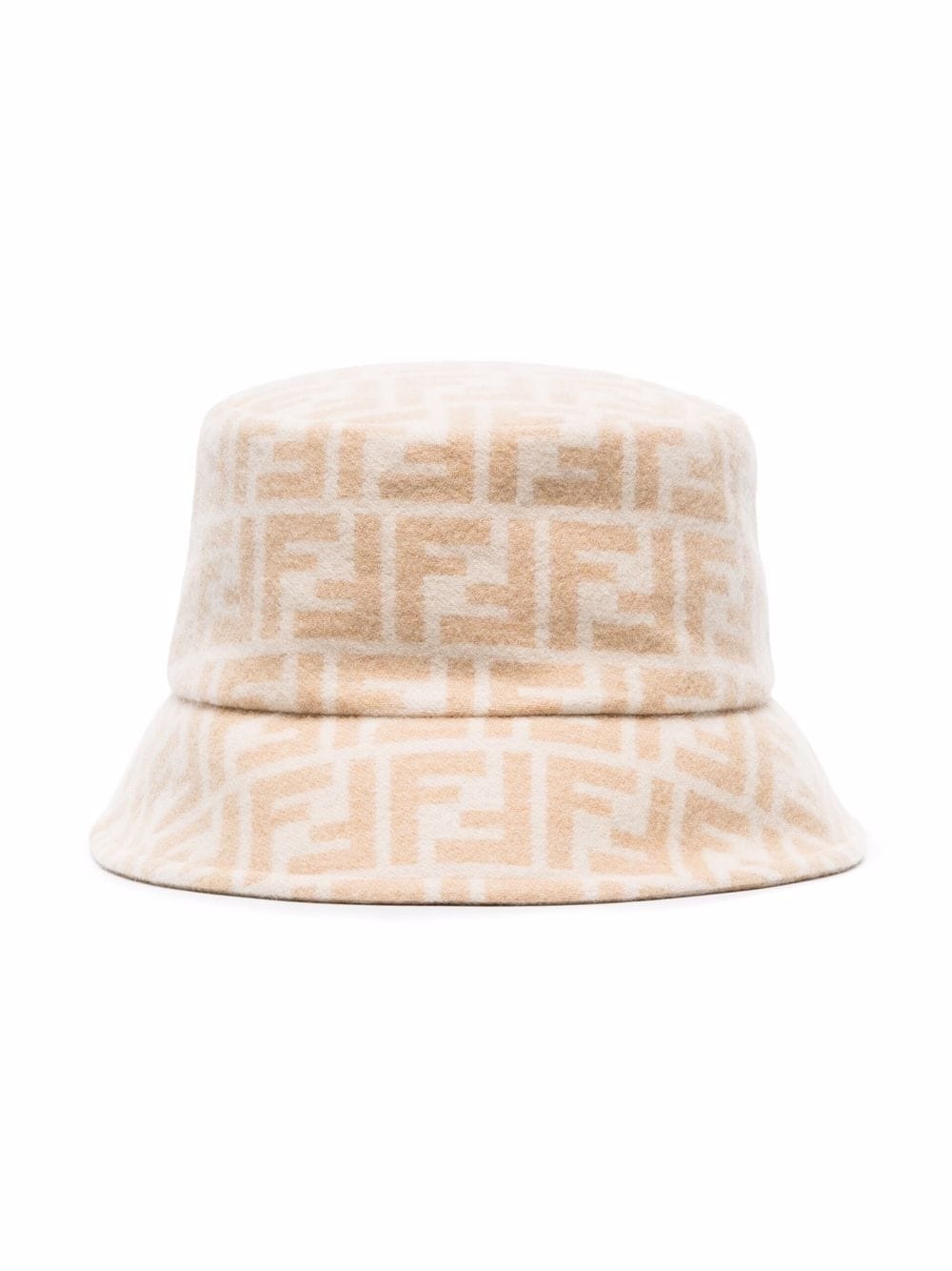 FF monogram-print bucket hat - 4