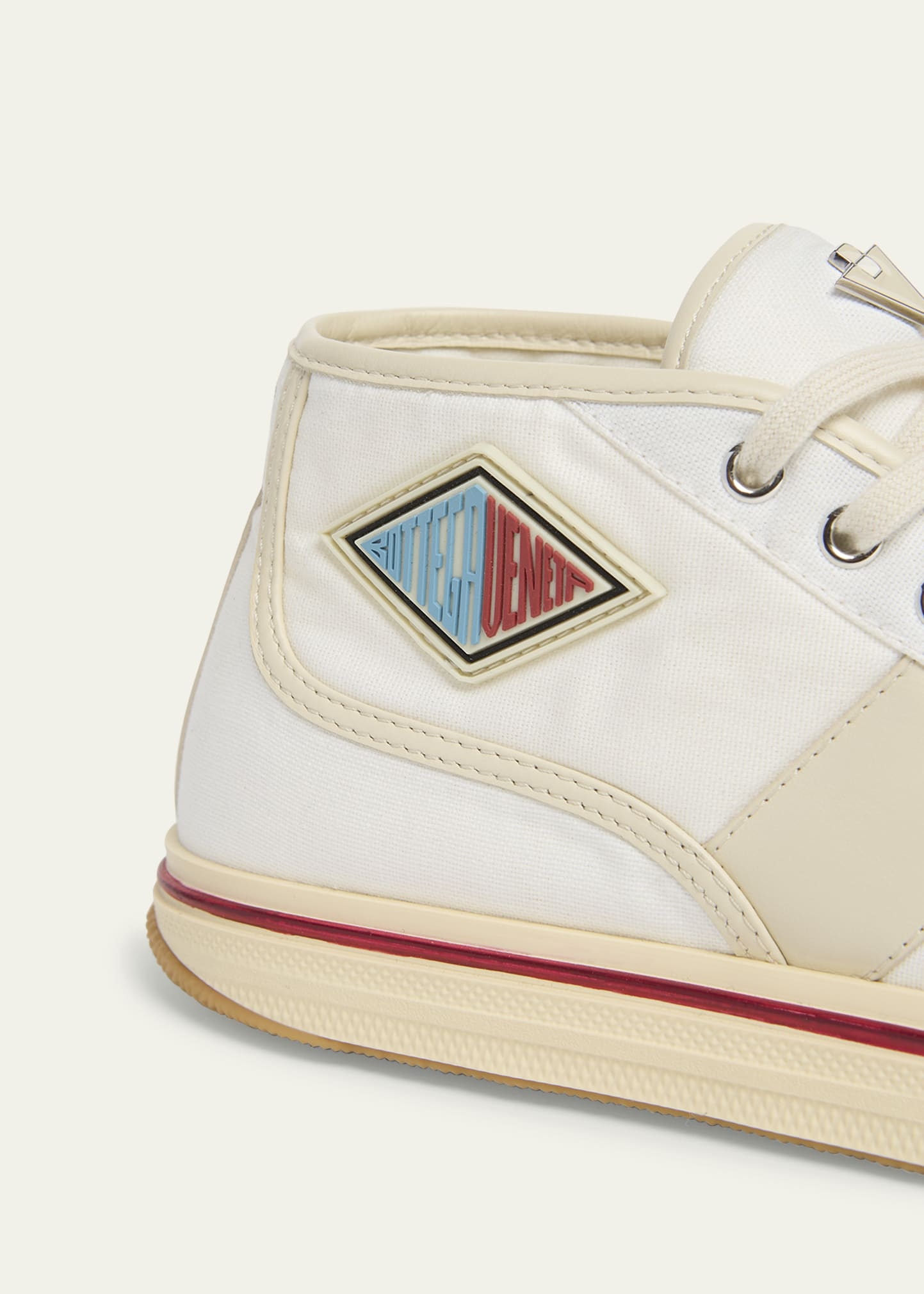 Men's Eliot Canvas Mid-Top Sneakers - 6