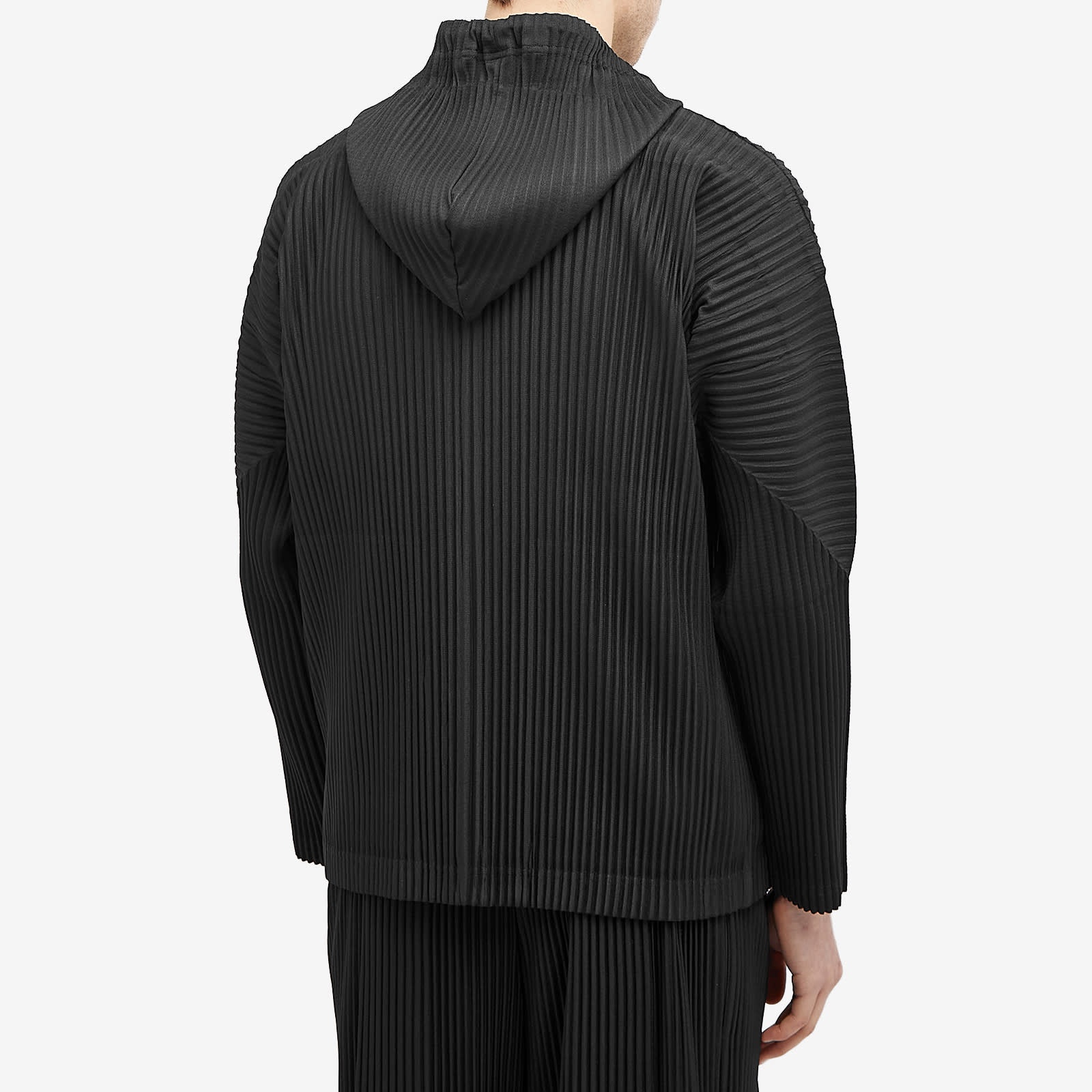 Homme Plissé Issey Miyake Pleated Hooded Jacket - 3