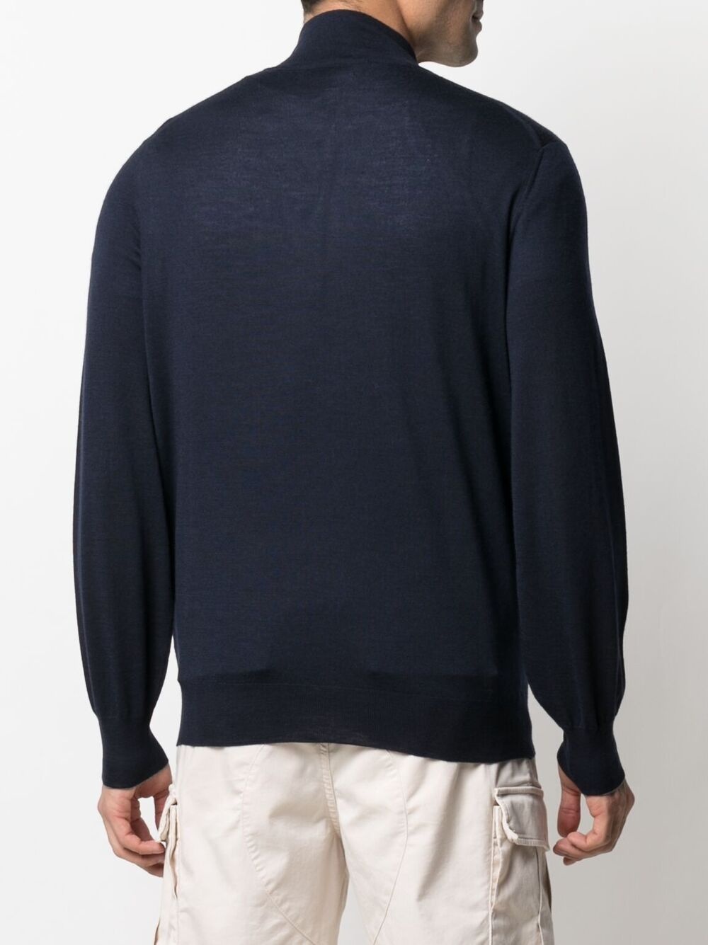 half-zip neck jumper - 4