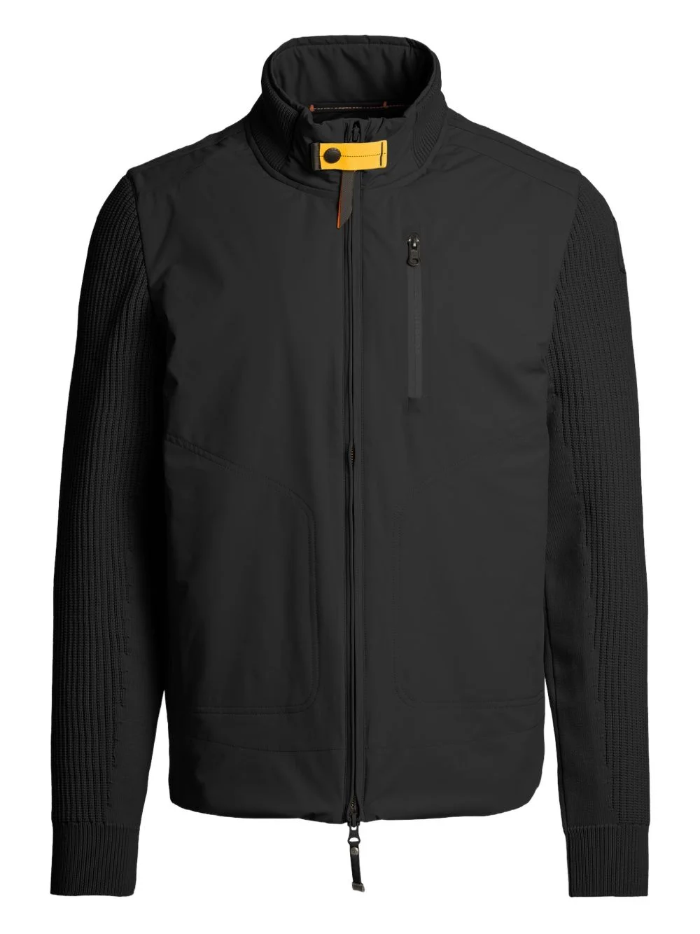 Zorba ribbed-sleeve zip-front jacket - 1