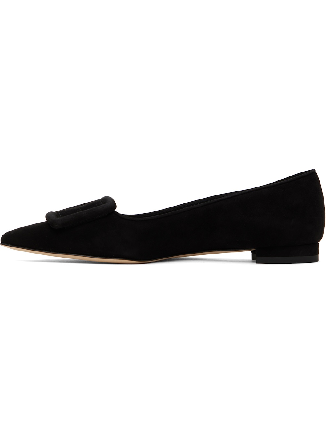 Black Maysale Ballerina Flats - 3