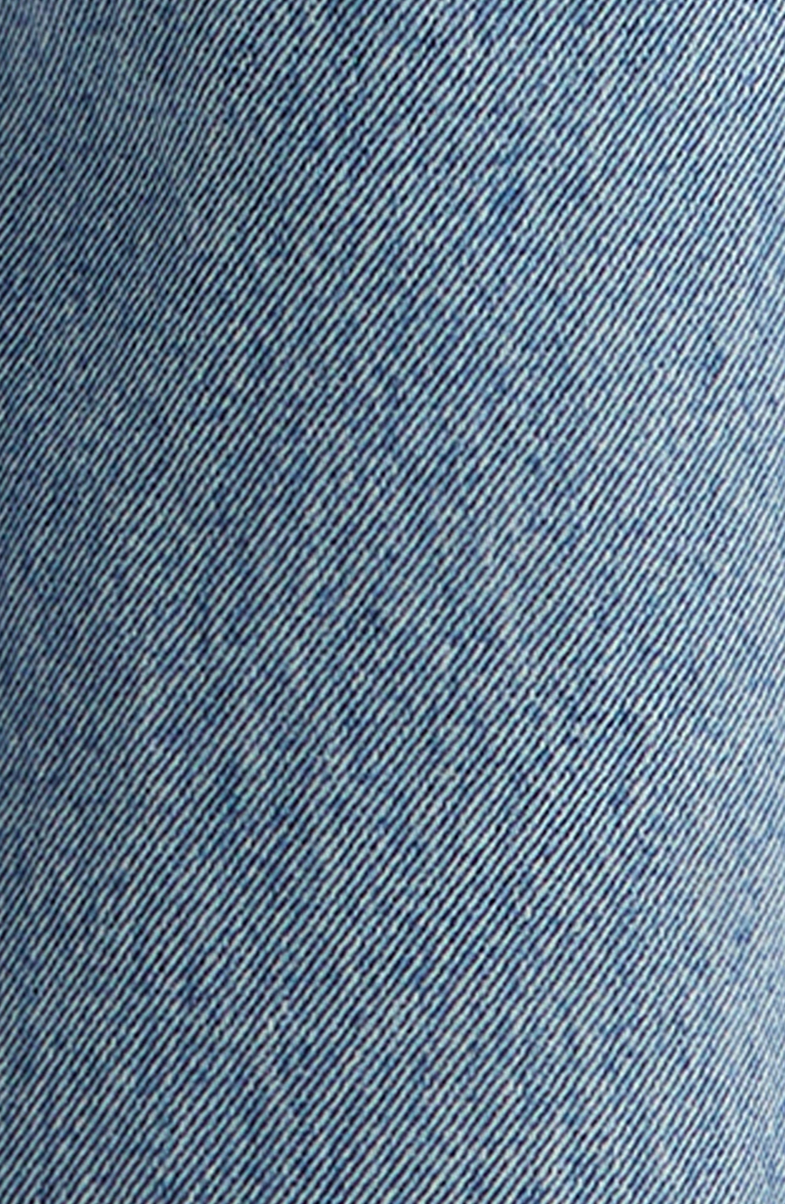 Jacquemus Le De-Nîmes Venice Straight Leg Jeans in Blue/Tabac at Nordstrom - 7
