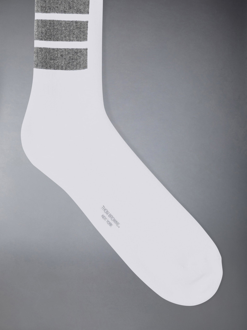 Thom Browne ATHLETIC TERRY STITCH COTTON 4-BAR CREW SOCKS outlook