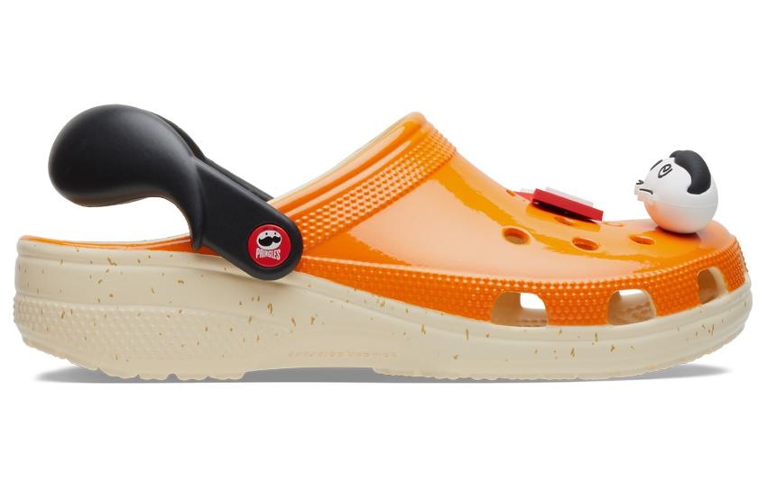スニーカー ^CROCS^ Pringles 209642-6AD Pringles X Classic Clog 'Orange Red' - Crocs - 209642 6AD