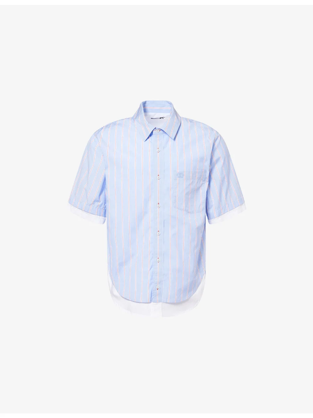Steven Double-Layer Cotton Shirt - 1