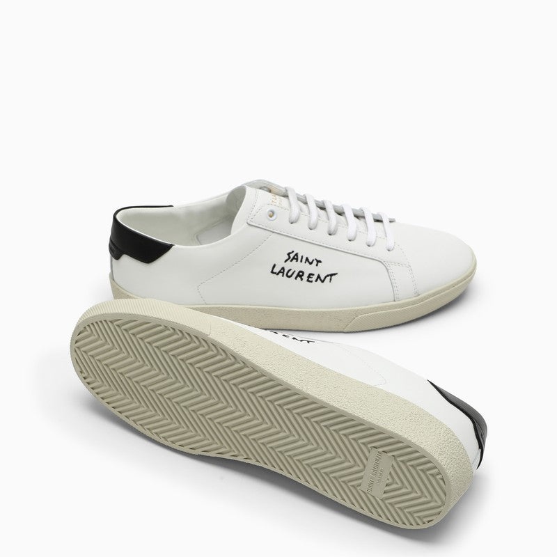 Saint Laurent White Sl06 Low Sneakers Men - 6