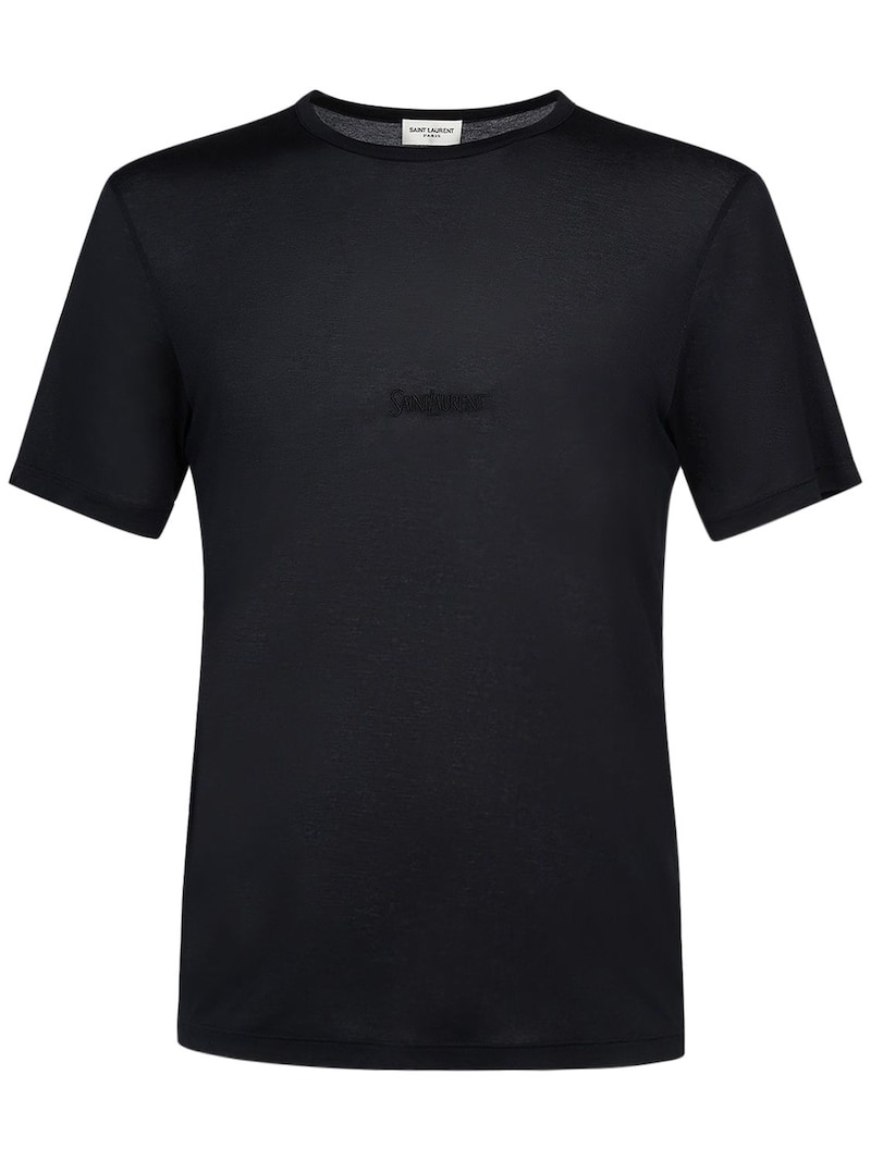 Classic Old School viscose t-shirt - 1