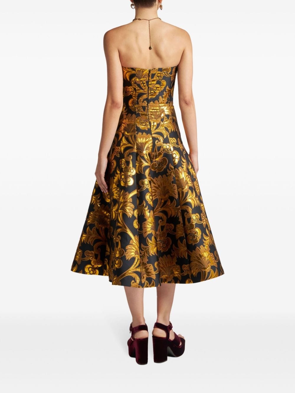 jacquard dress - 3