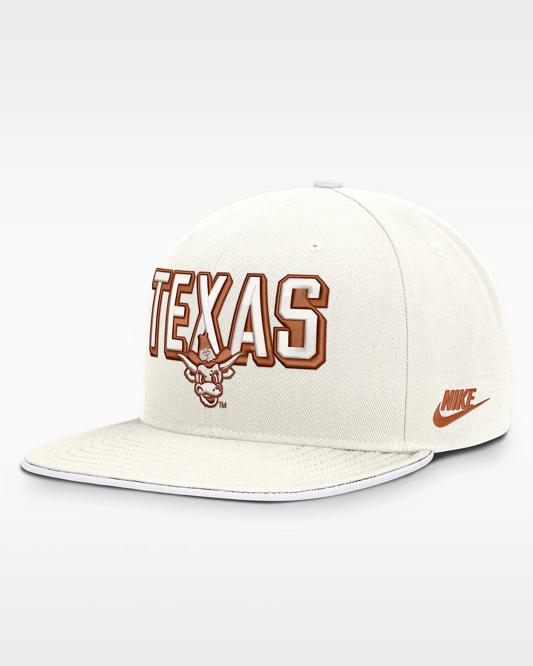Texas Legacy Letter & Mascot Pro Men's Nike Dri-FIT College Adjustable Hat - 1
