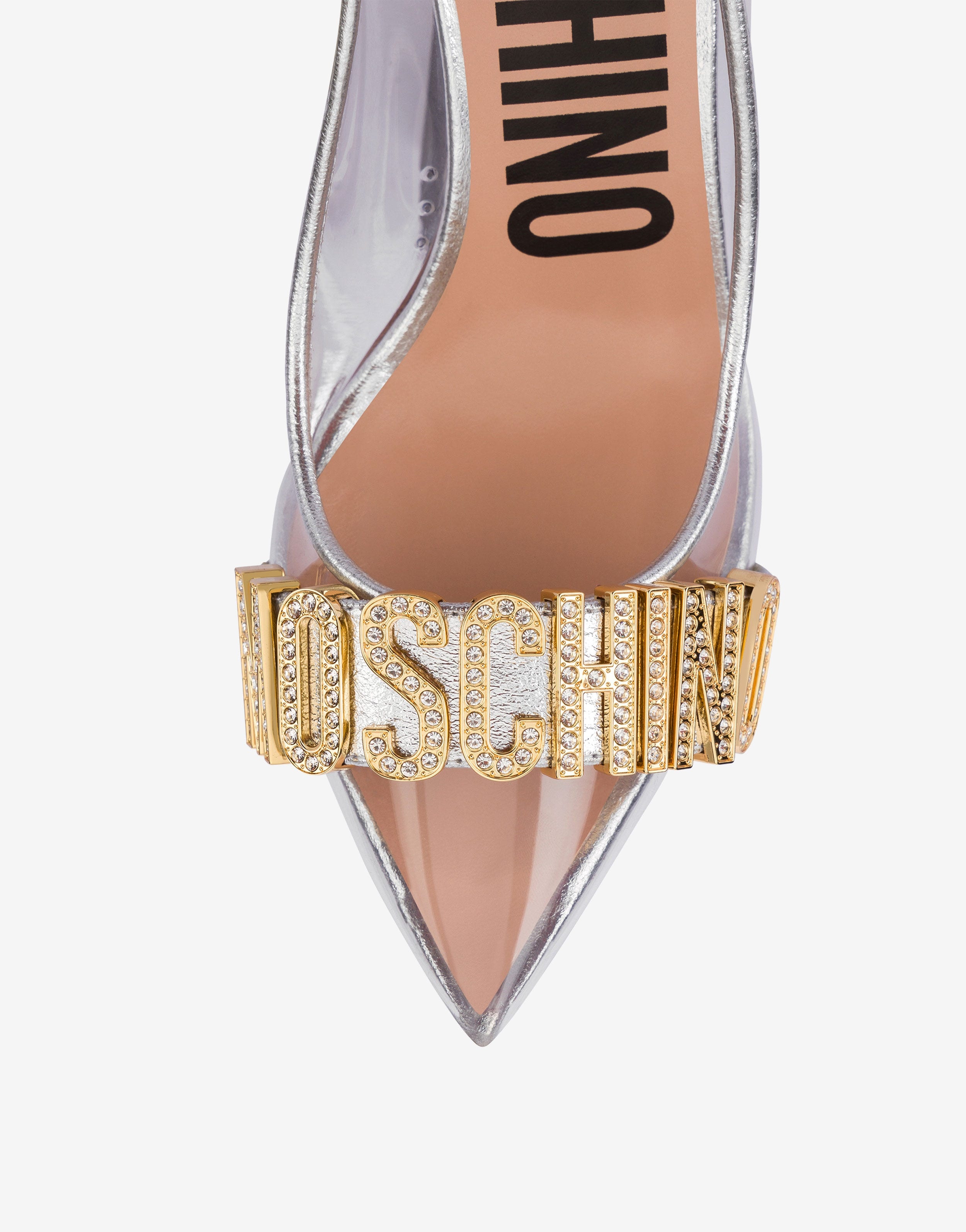 PVC CRYSTAL LOGO PUMPS - 4