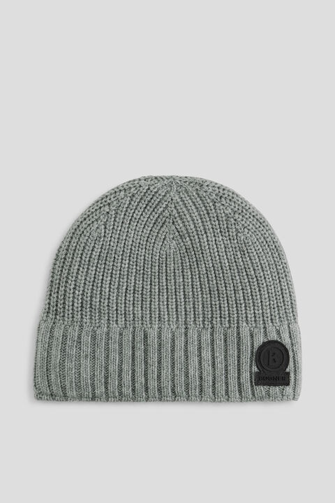 Perth Beanie in Light gray melange - 1