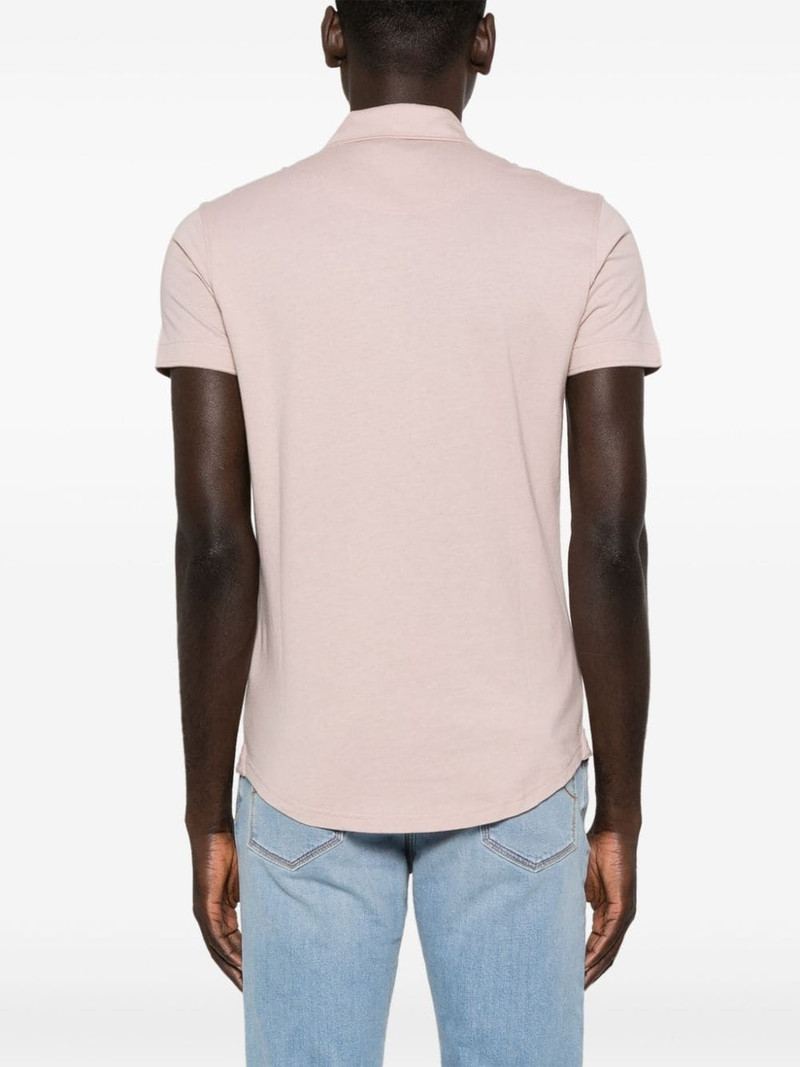 Sebastian cotton silk polo shirt 4