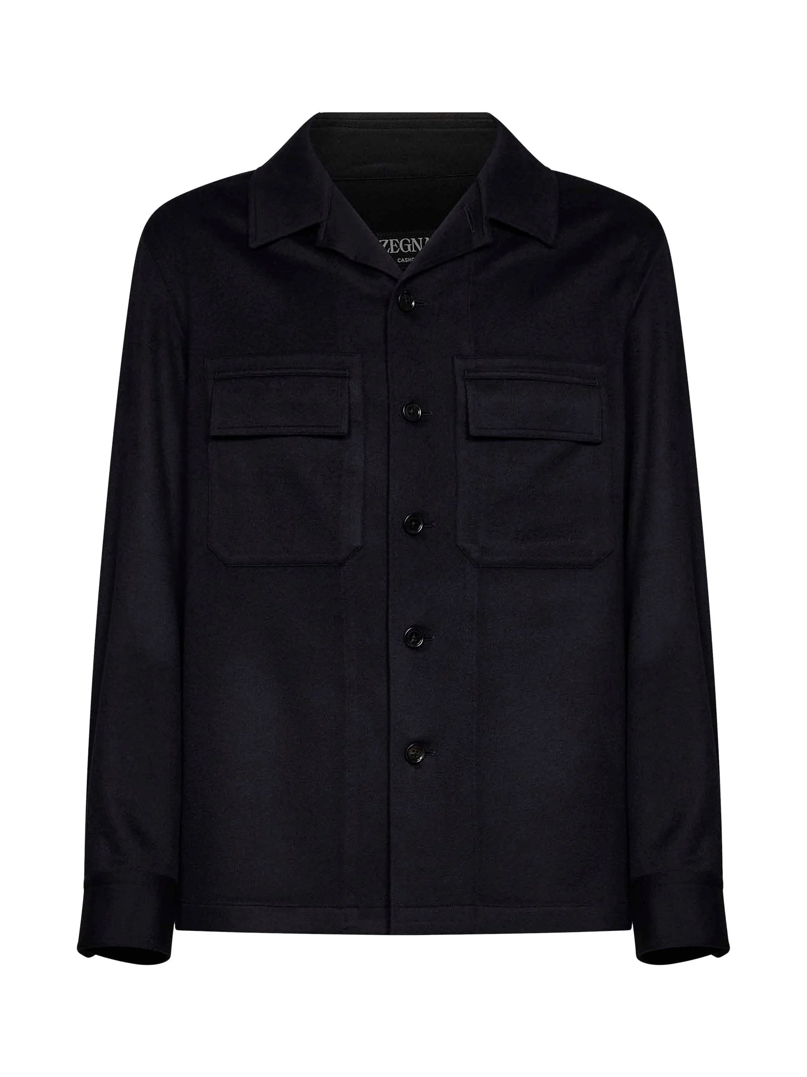 Blue Oasi Cashmere Alba overshirt - 1