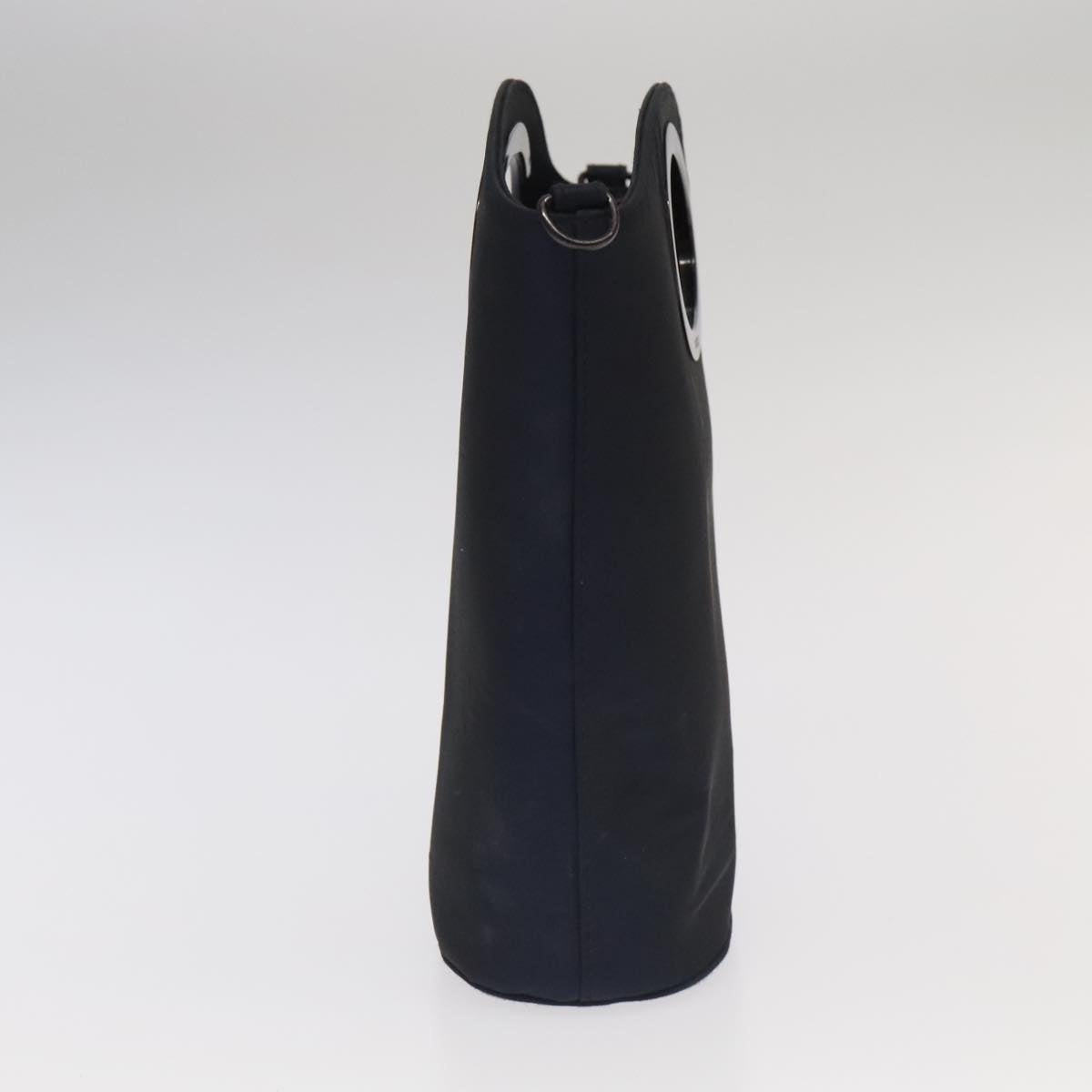 GUCCI Hand Bag Nylon Blue - 4