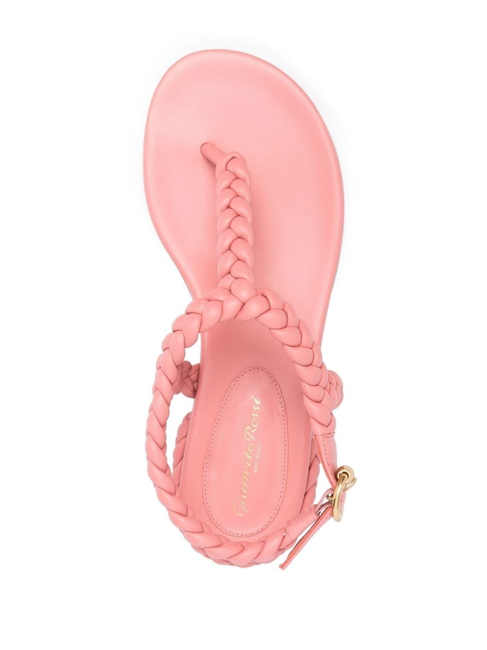 Ravello leather flat sandals - 4