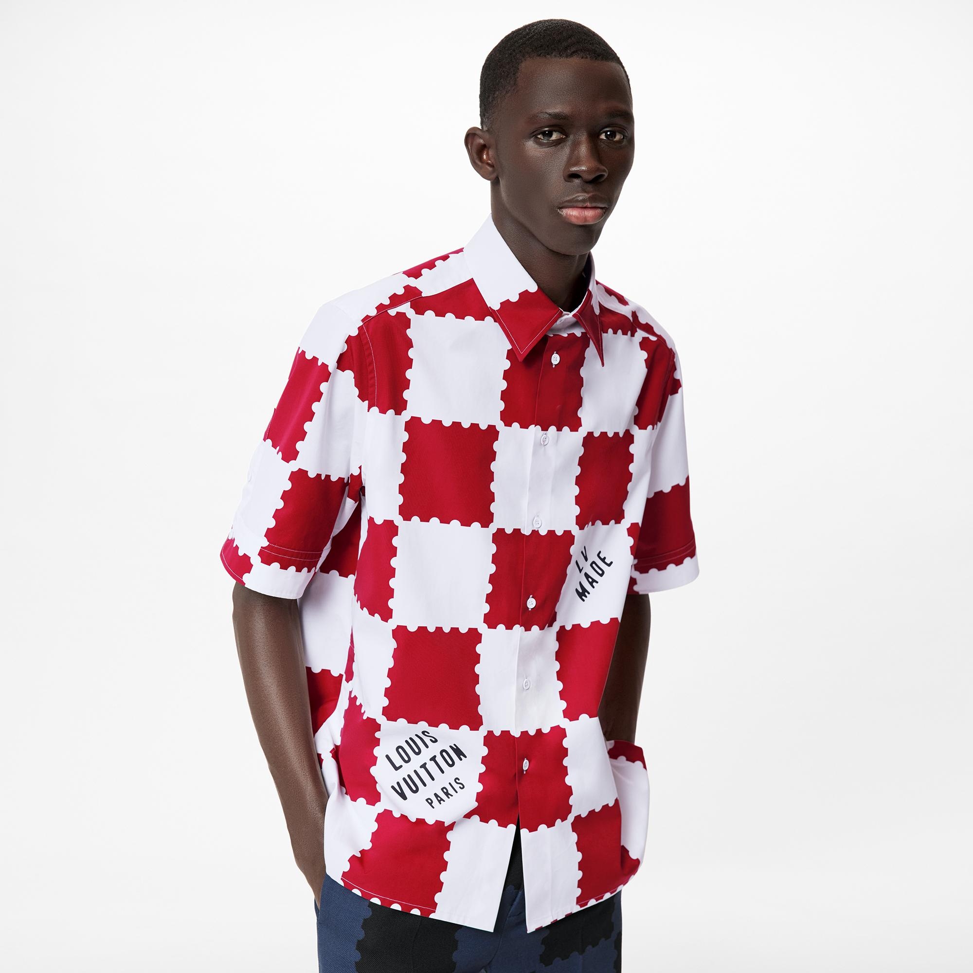 Giant Damier Short-Sleeved Shirt - 3