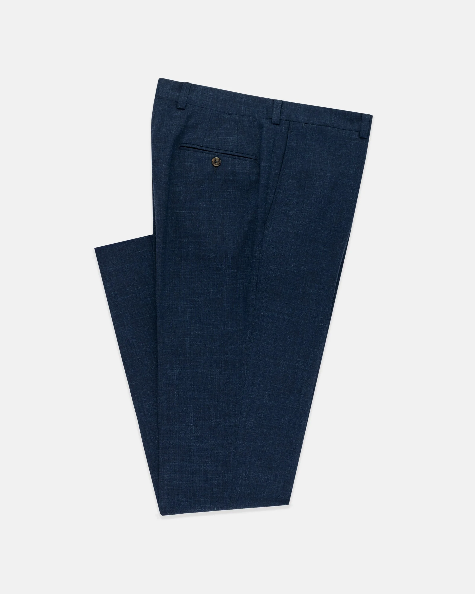 CRASH LINEN TROUSERS - 1