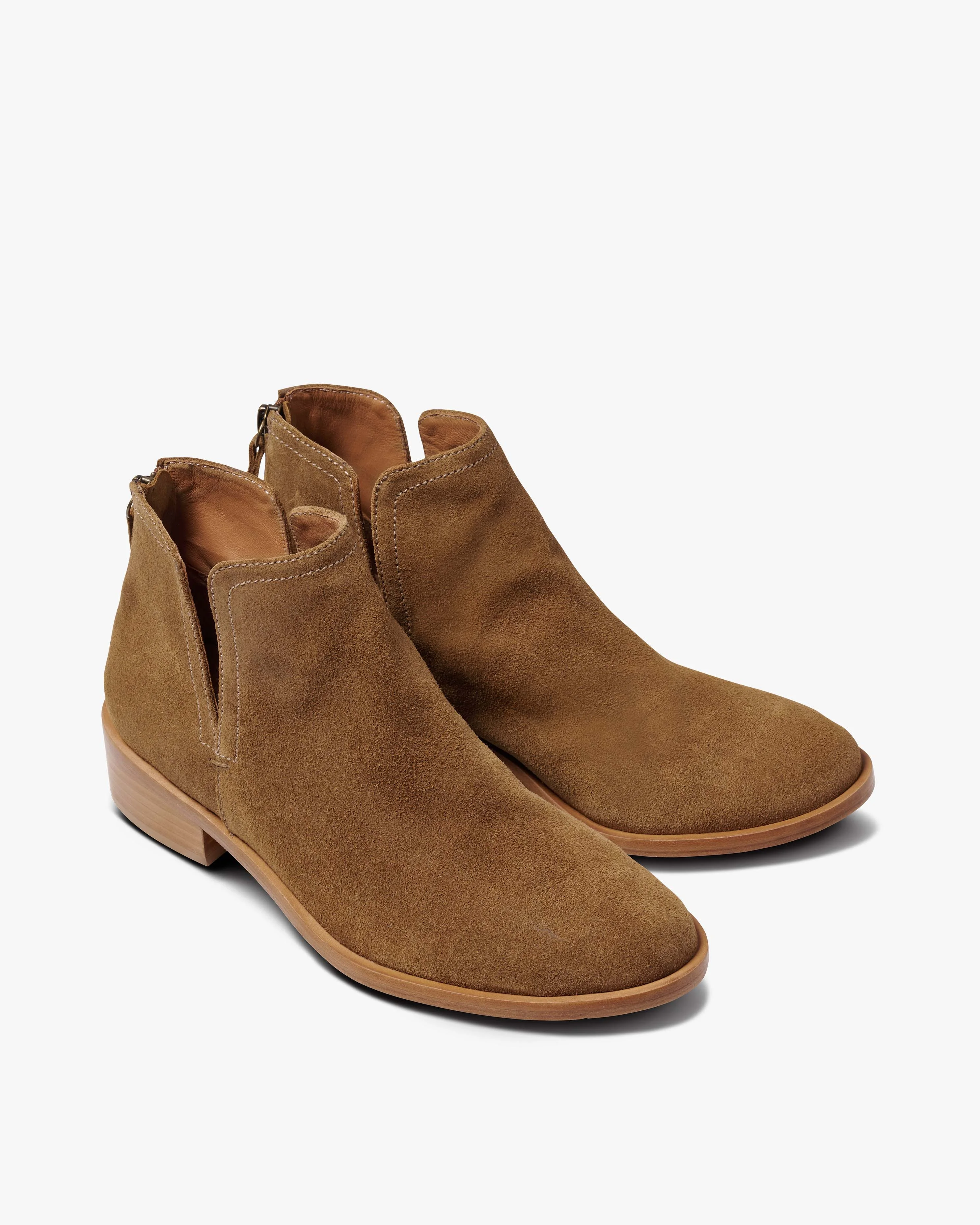Falcon Suede Ankle Bootie - 1