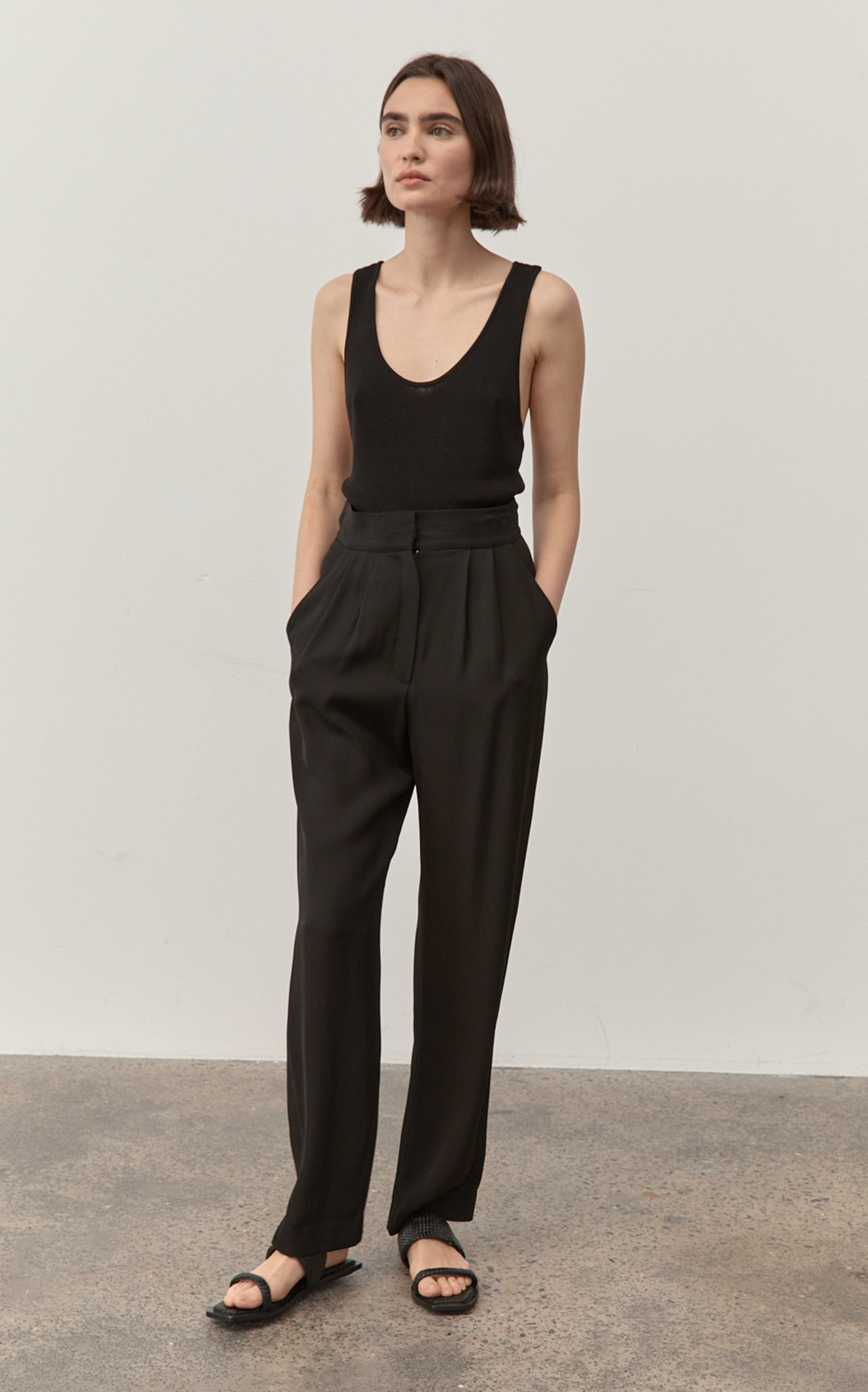 Racer Back Knit Top neutral - 4
