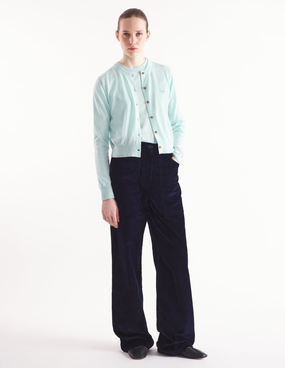 PATCH POCKETS PANTS - 2