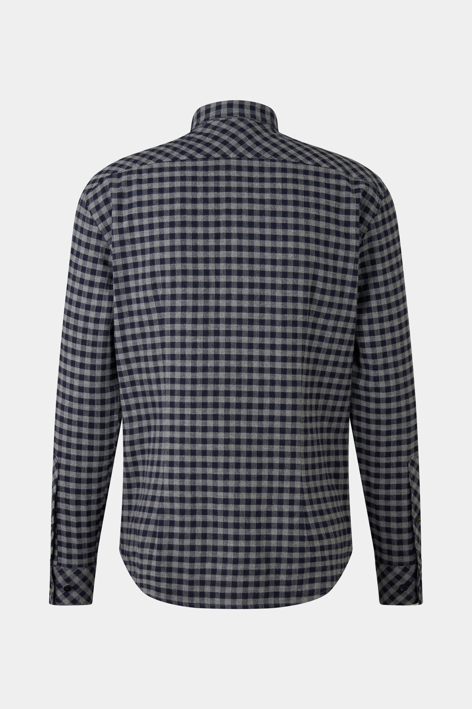 Flannel shirt Timt in Navy blue/grey - 2