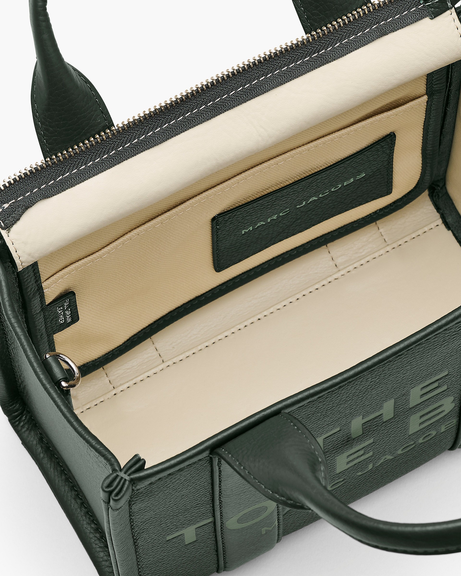 THE LEATHER SMALL TOTE BAG - 7