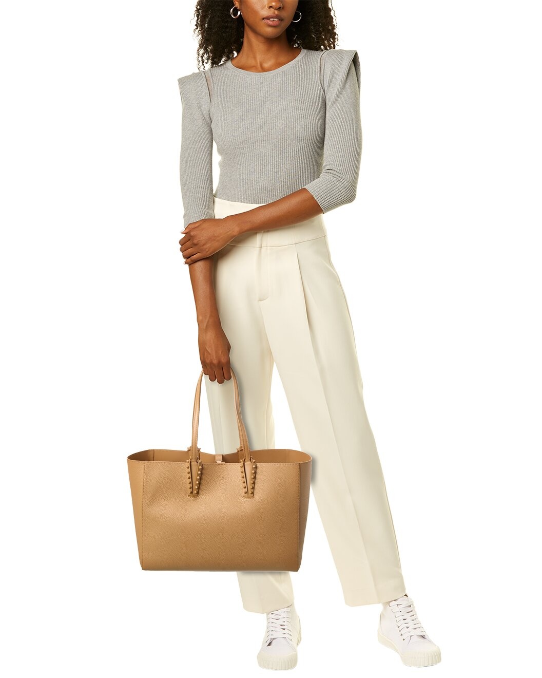 Christian Louboutin Cabata Small Leather Tote - 4