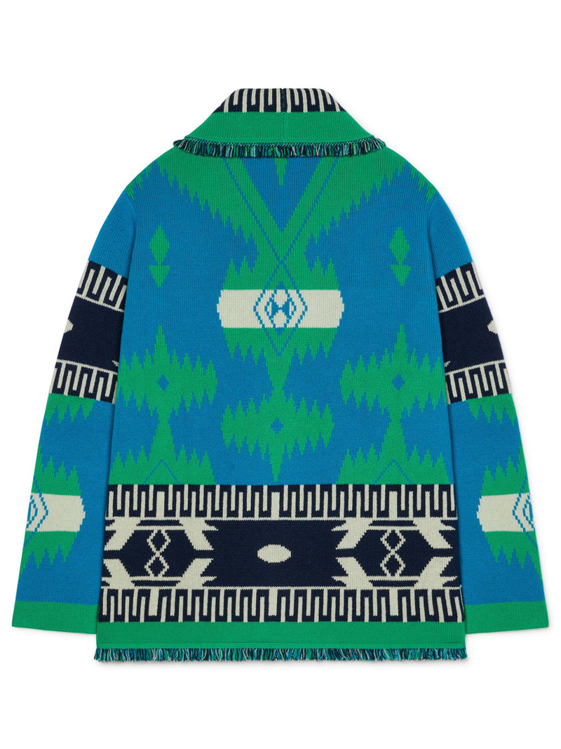Alanui Icon Jacquard Cardigan outlook