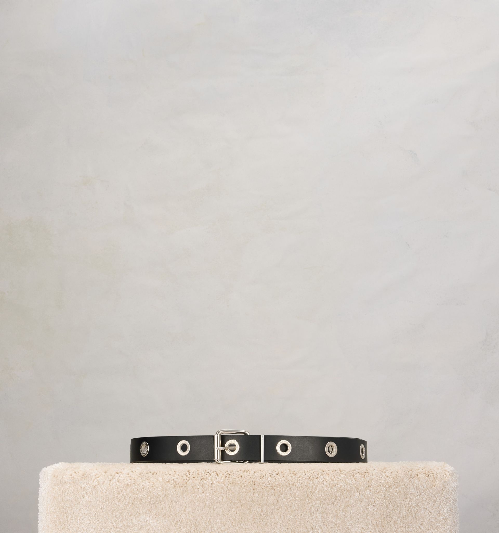 Ami Paris Engraved Eyelets Belt 30 Mm - 3