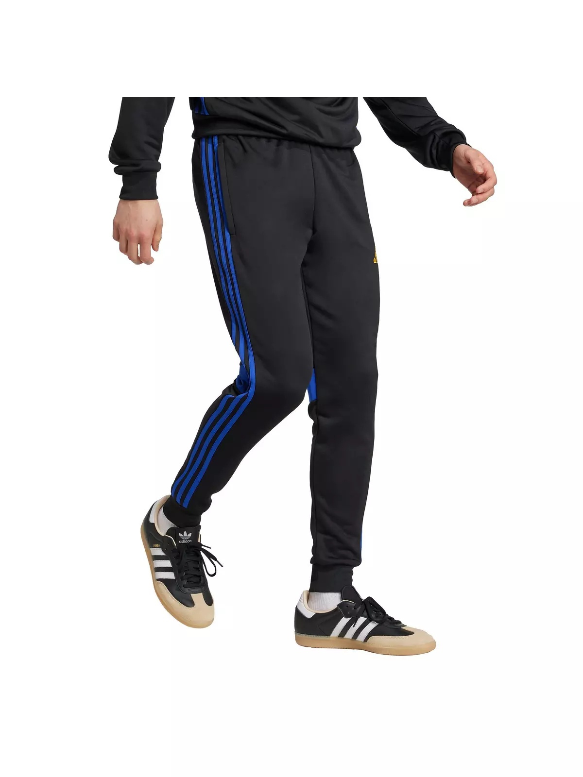 Men's Tiro 25 Essentials Sweat Tracksuit Bottoms -Black - 5