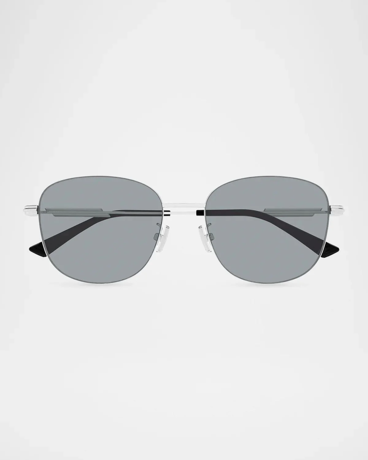 Snap Ribbon 56MM Round Sunglasses - 1