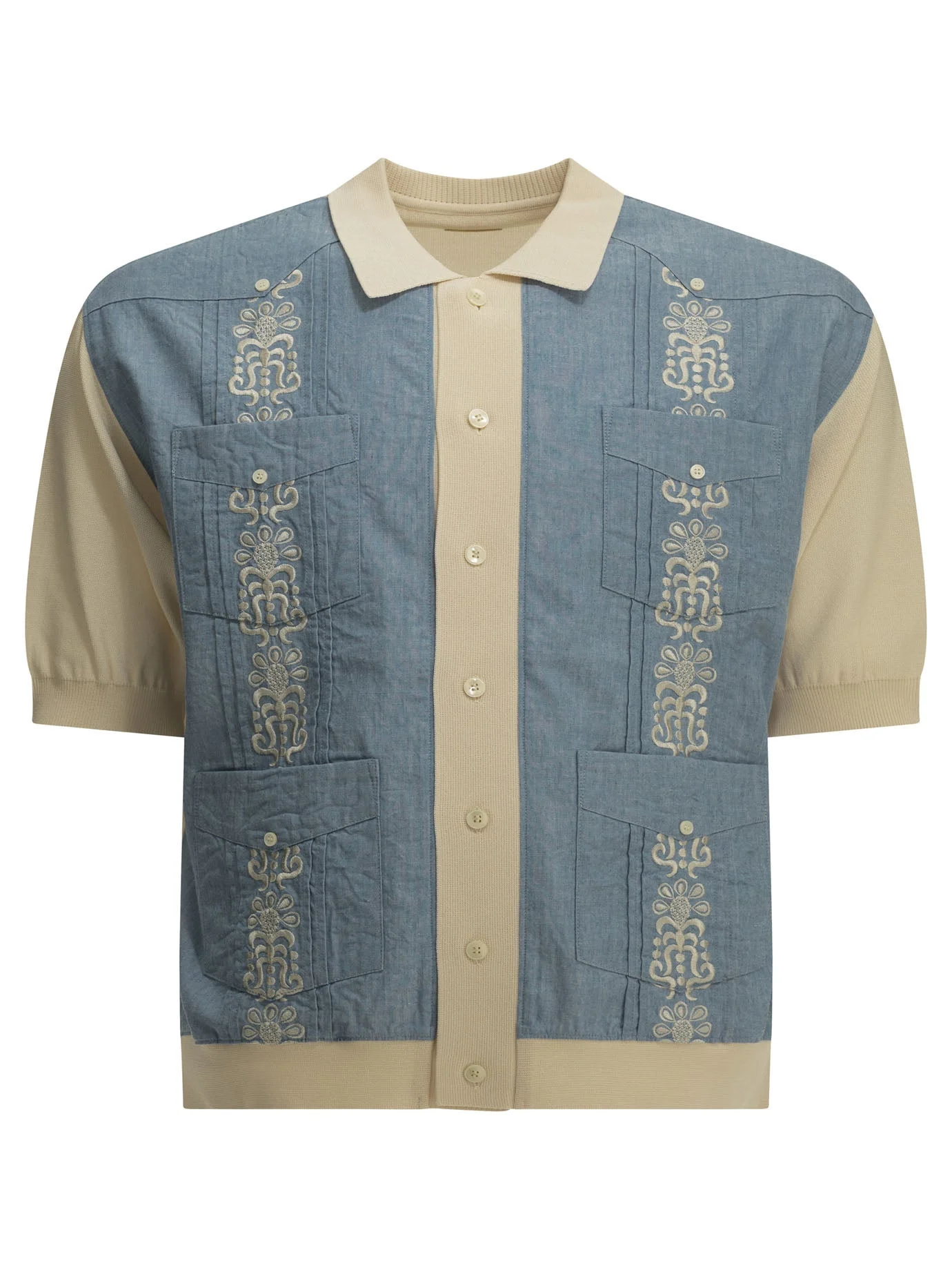 Kapital Cuba Casual Shirt Light Blue - 1