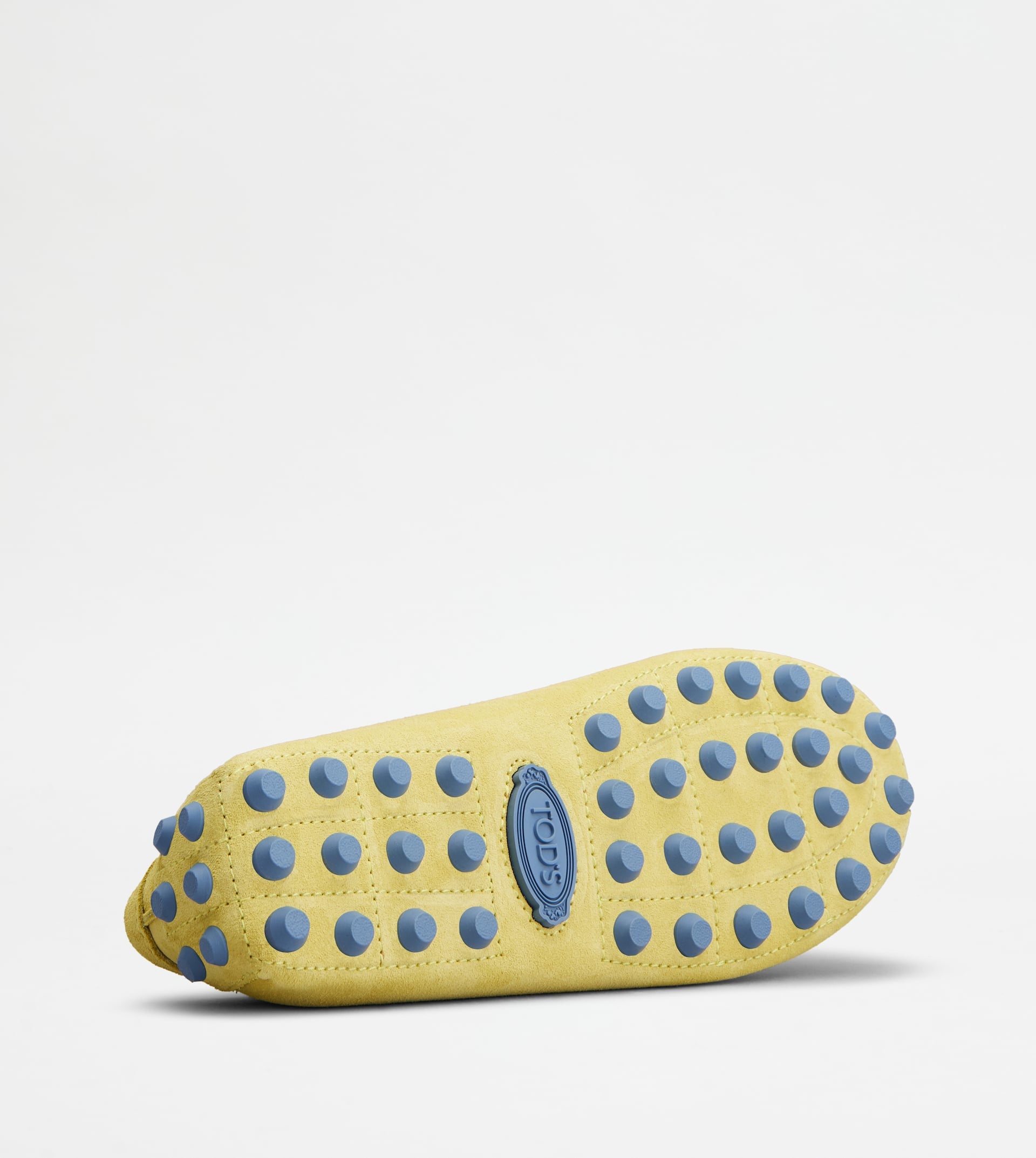 TOD'S GOMMINO BUBBLE IN SUEDE - YELLOW - 4