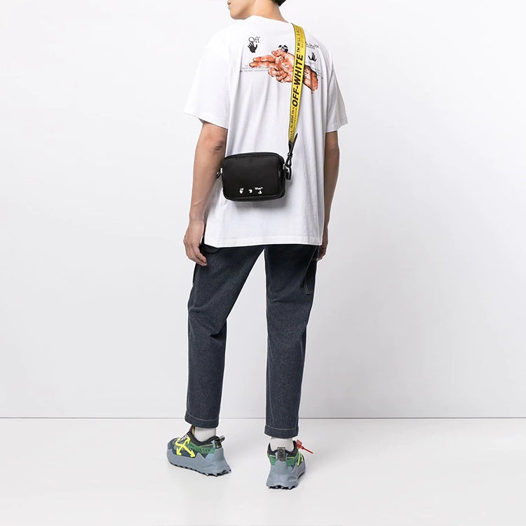 Off-White SS21 Pascal Painting Printing Pullover Short Sleeve White OMAA038R21JER0090131 - 3
