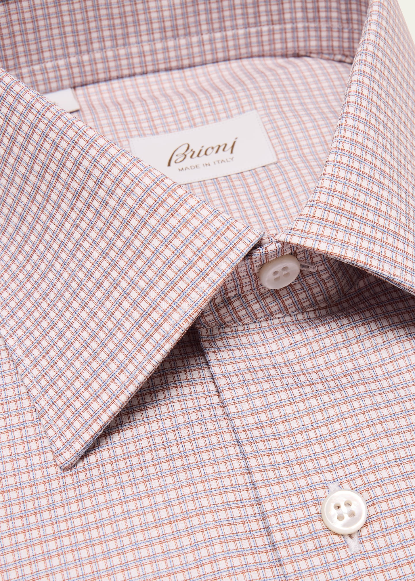 Men's Cotton Graph Check Dress Shirt - 2