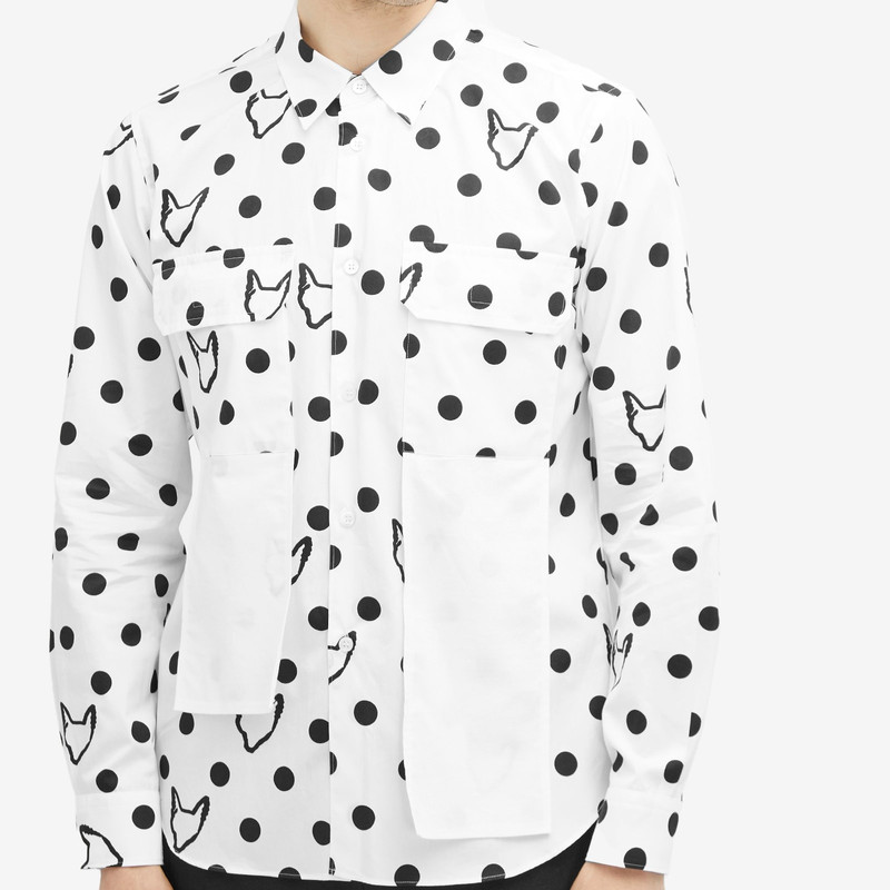 Comme des Garçons Black Filip Pagwski Print Shirt 5